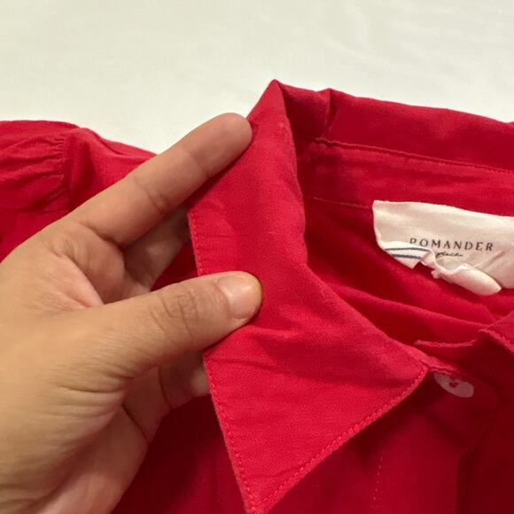 Pomander Place by Tuckernuck Women’s M Mabel Tiered Maxi Dress Hibiscus Red - Picture 12 of 16